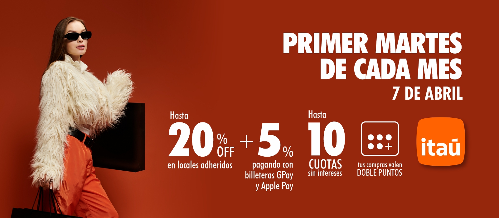 Primer martes con Itaú 💳