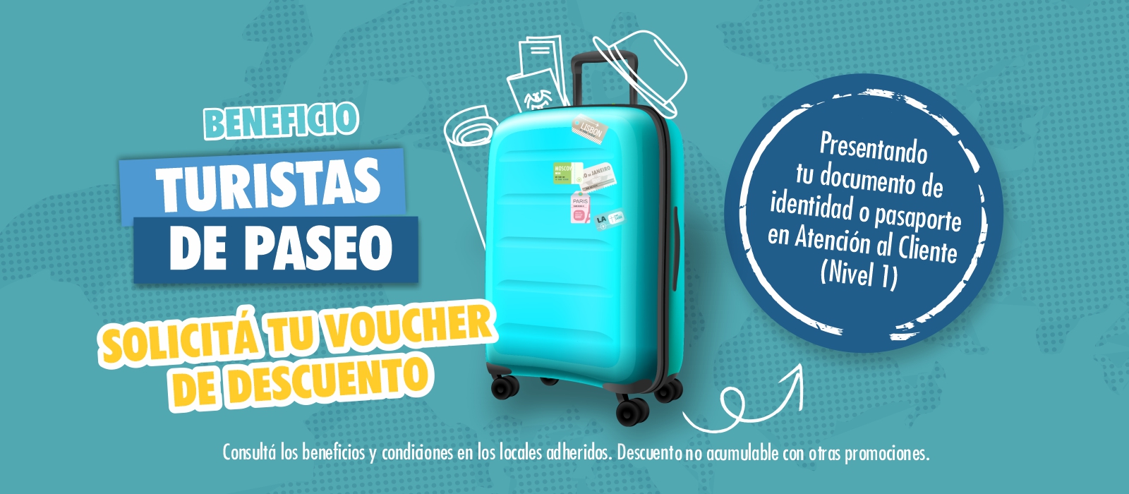 Turistas del Paseo 🧳🎁